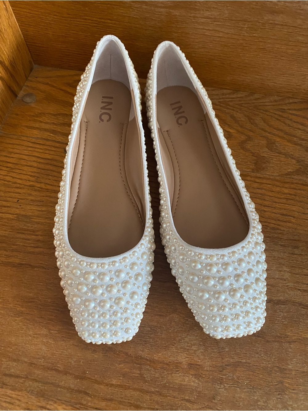 I.N.C. International Concepts Juney Pearl Flats Women’s Size 10 New